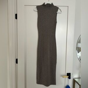 Reformation cashmere sweater midi dress